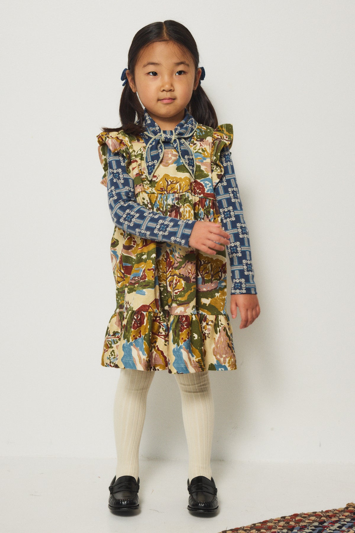 Scout Top - Moonlight Railroad Floral