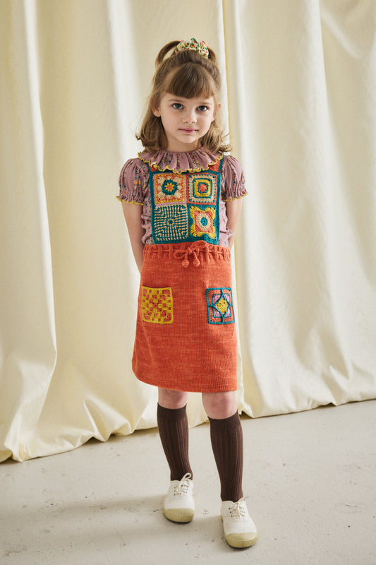 Crochet Afghan Pinafore
