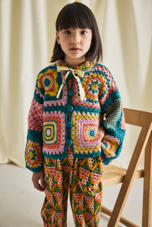 Crochet Afghan Cardigan