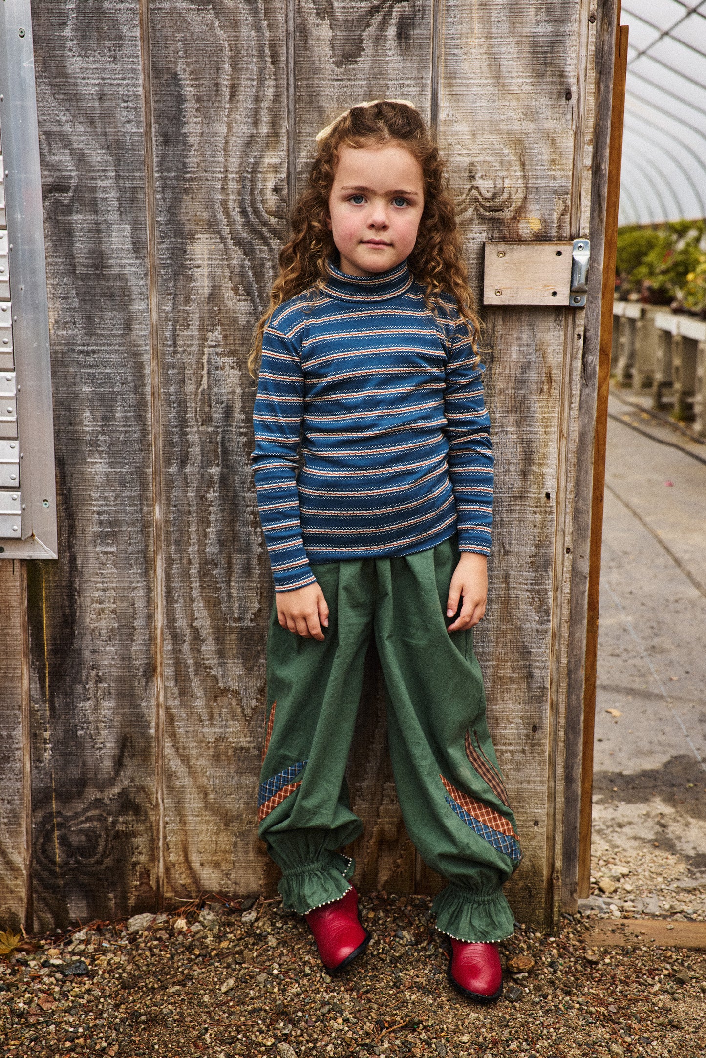 Turtleneck - Marine Blue Sgraffito
