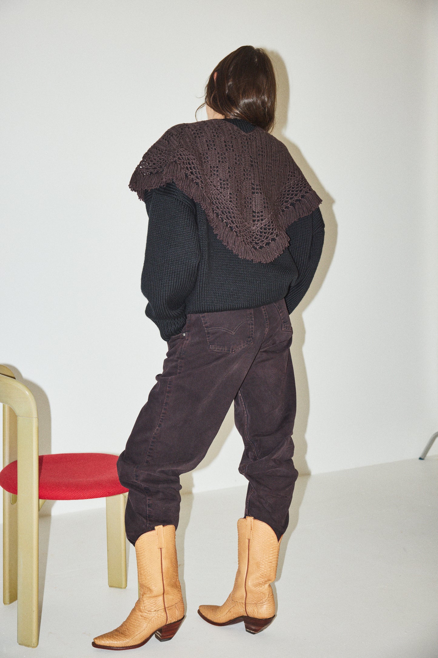 Lattice Crochet Capelet