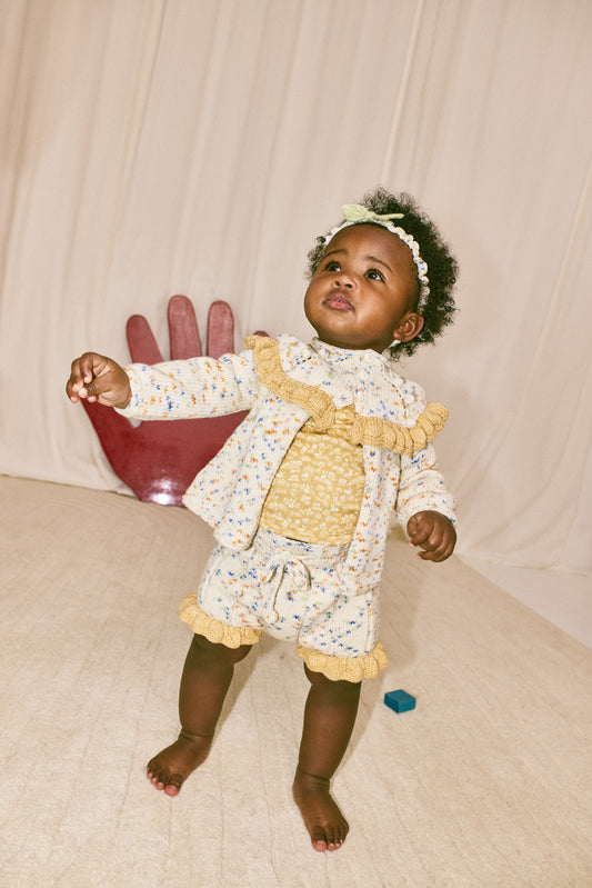 Baby Ruffle Cardigan