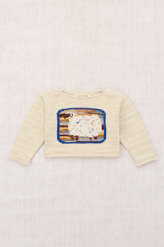 Baby Sheep Boatneck Sweater