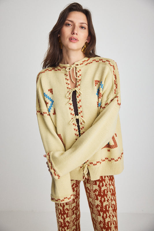 Cross Stitch Bjorn Cardigan