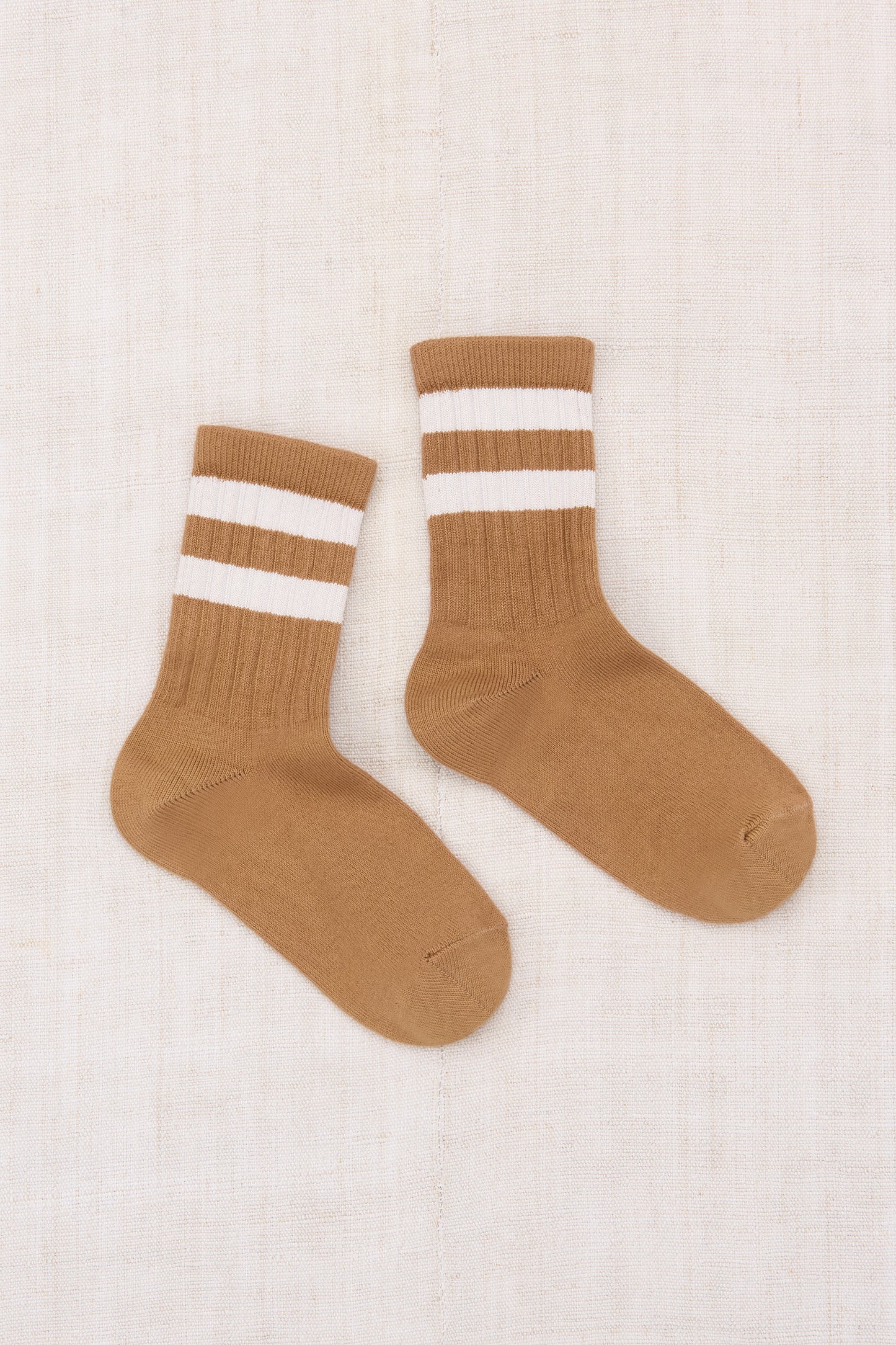 Nico Ribbed Varsity Crew Socks