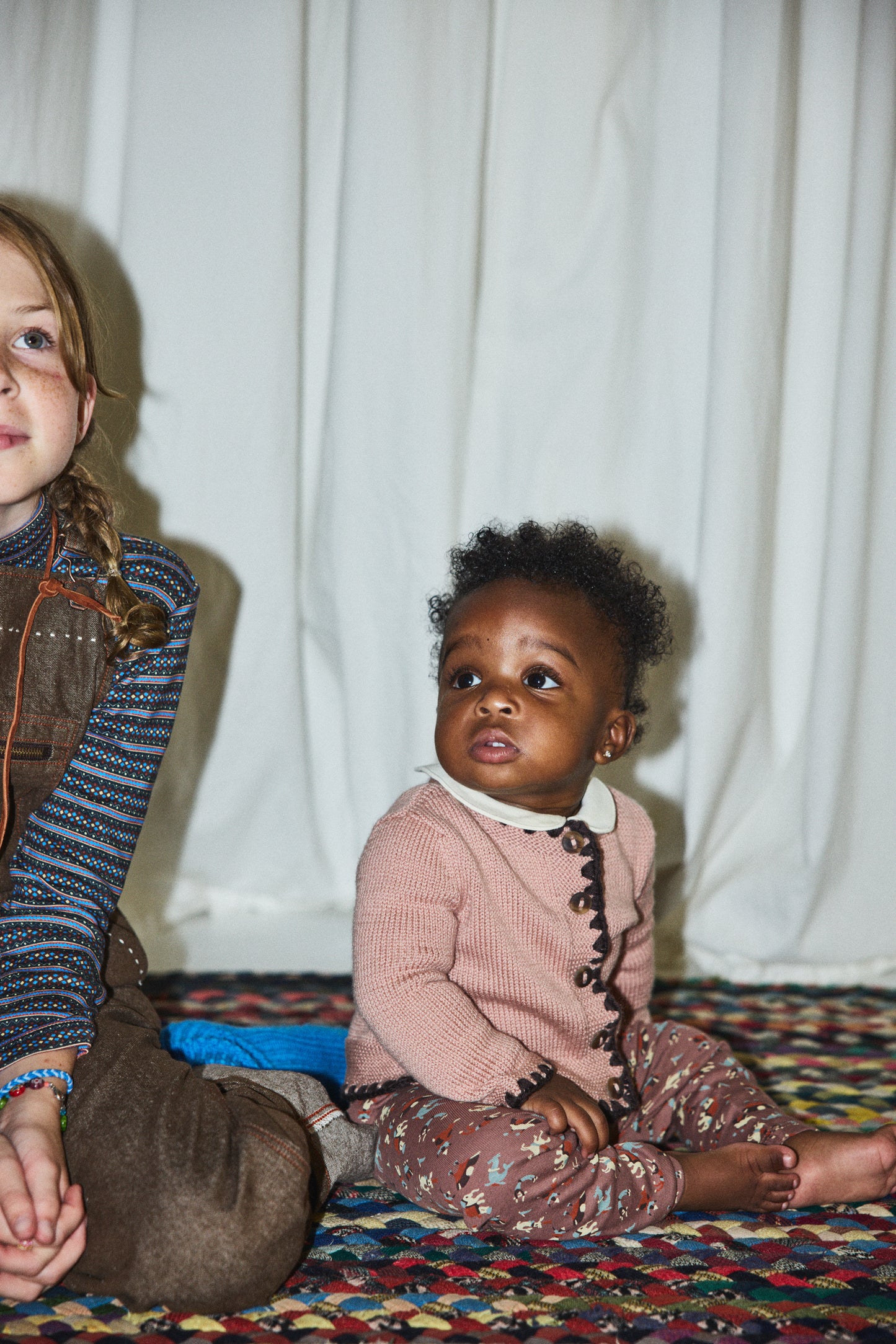 Baby Crochet Trim Darling Cardigan