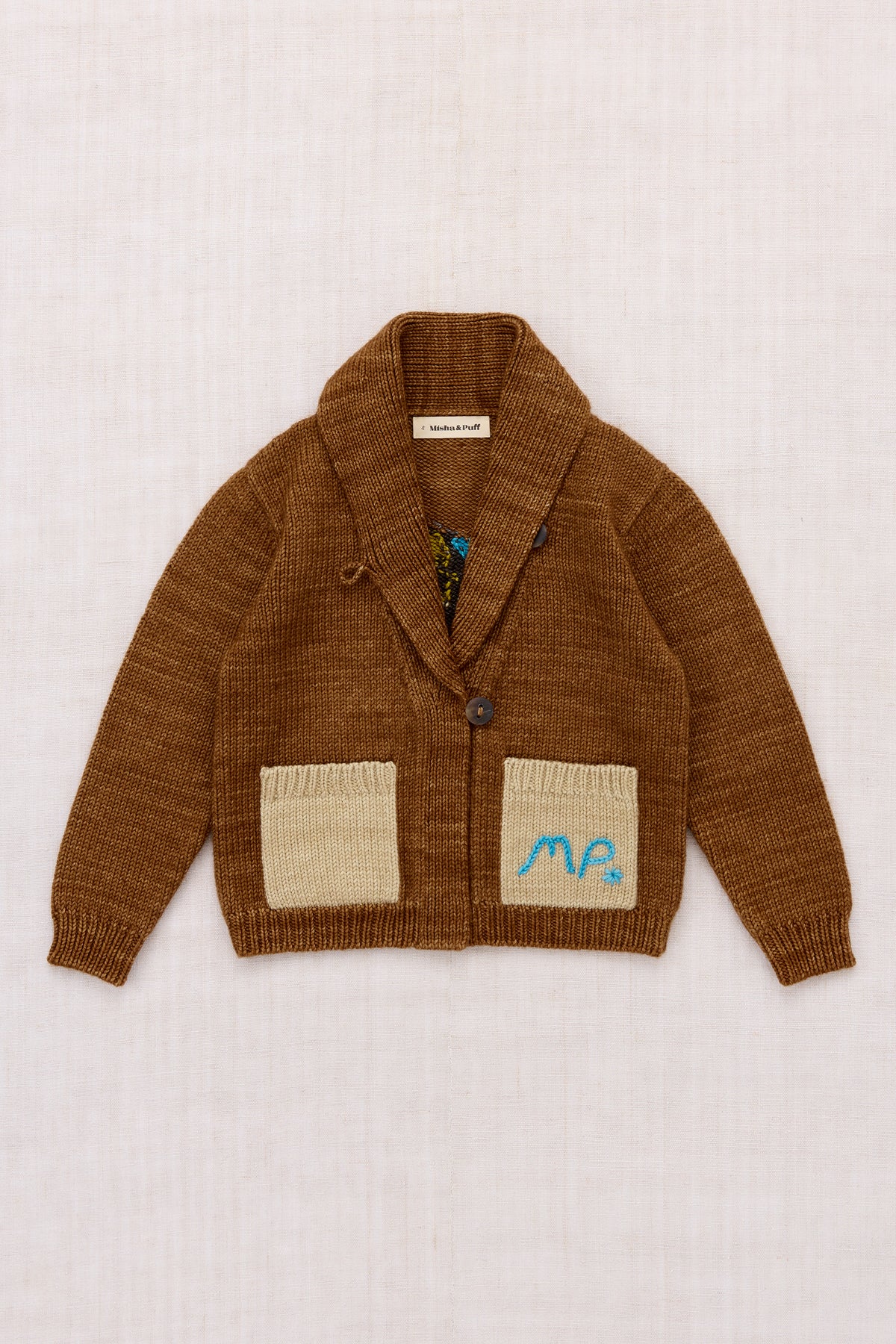 Yearling Shawl Collar Cardigan - Acorn