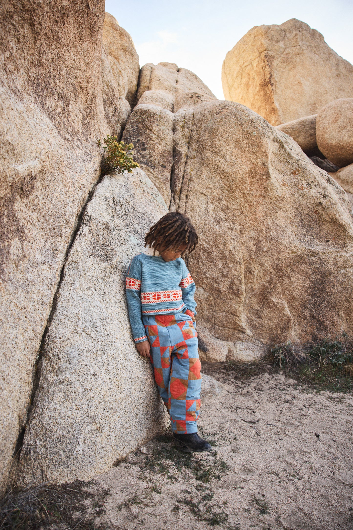 Tammy Quilted Patchwork Trousers