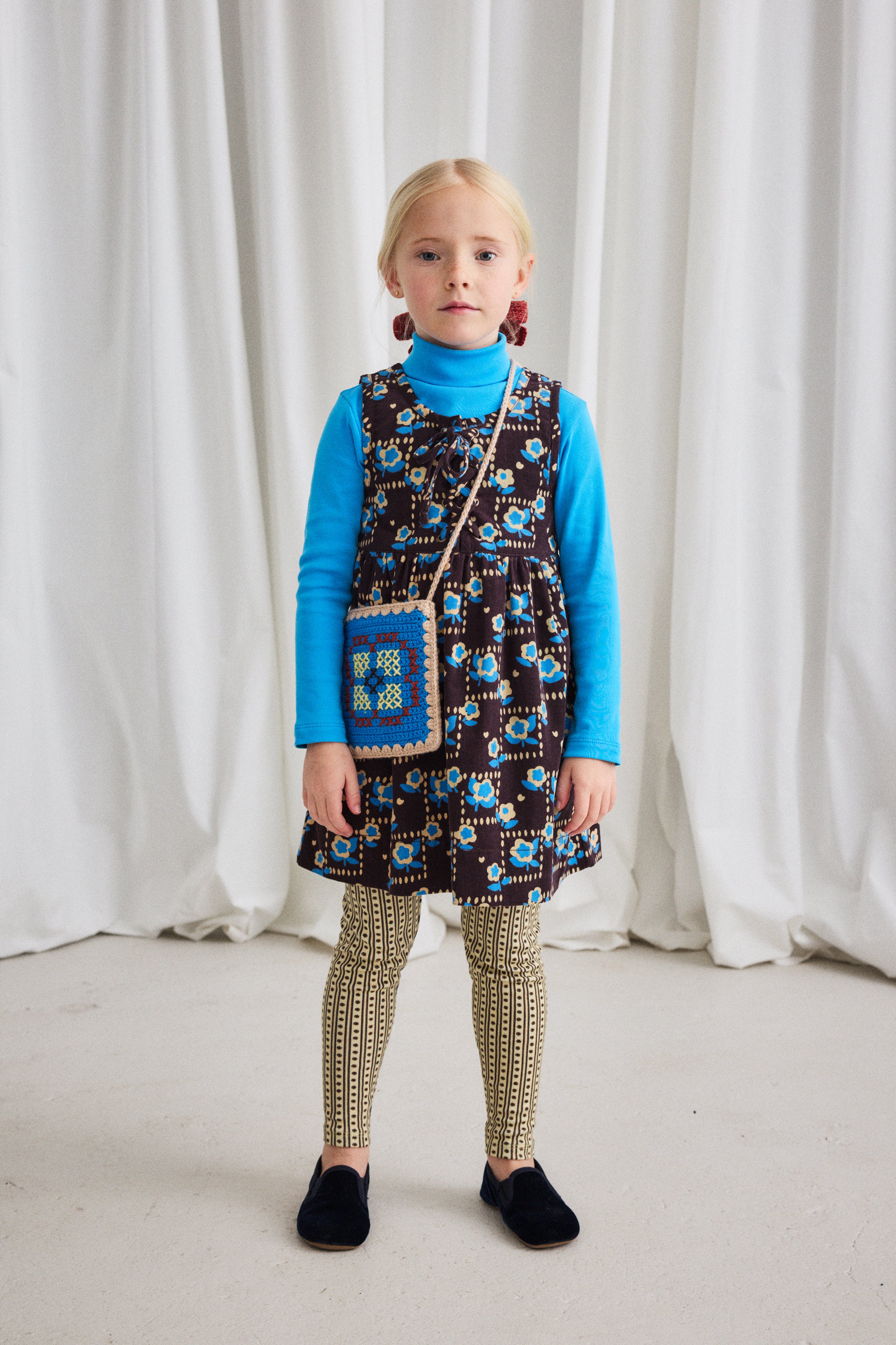 ワンピース misha&puff Corduroy Agatha Dress 3y Corduroy Agatha Dress – Misha & Puff