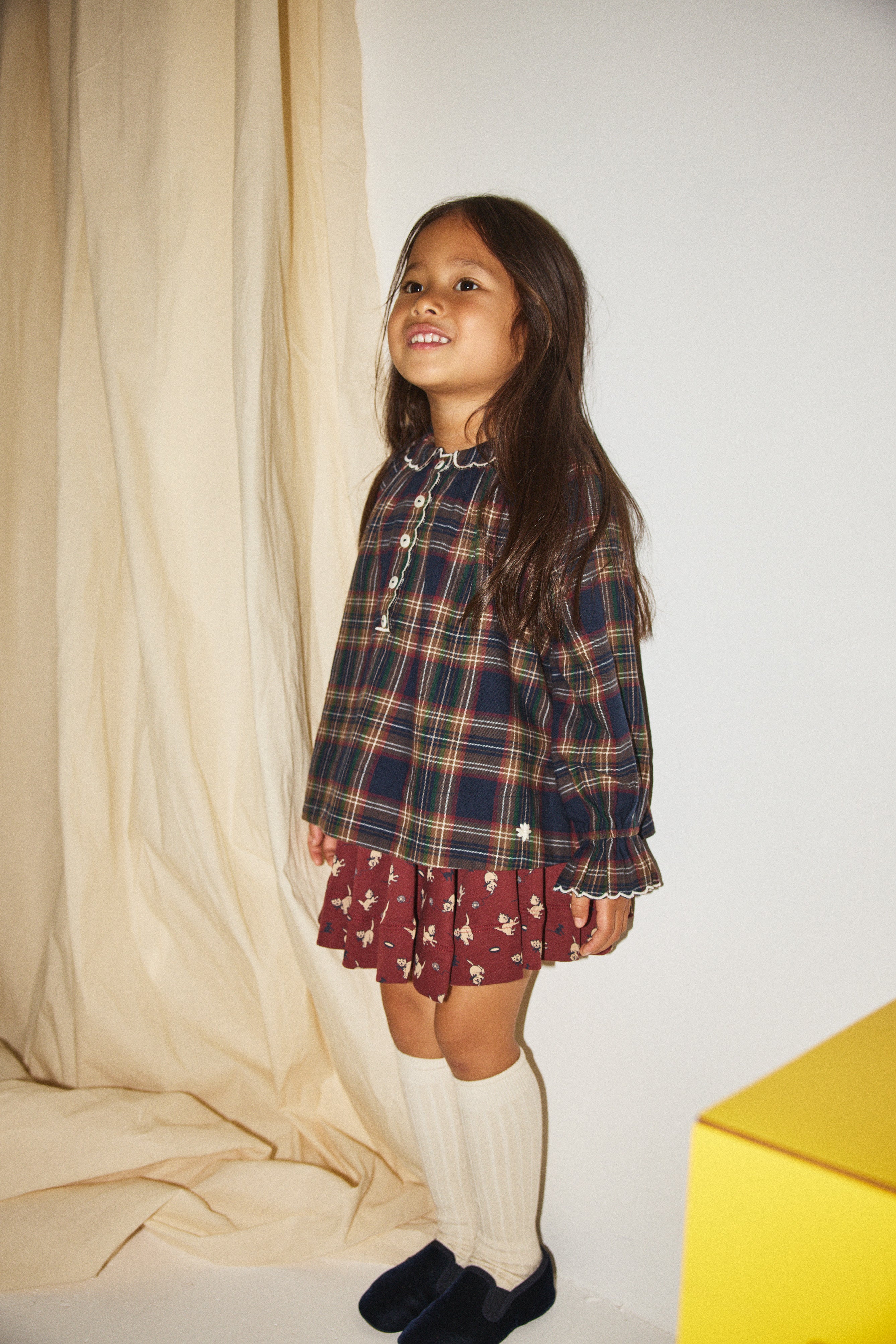 Misha and Puff　Railroad Floral　スカウト4Y misha＆puff】tops 4y Misha and Puff Railroad Floral スカウト4Y