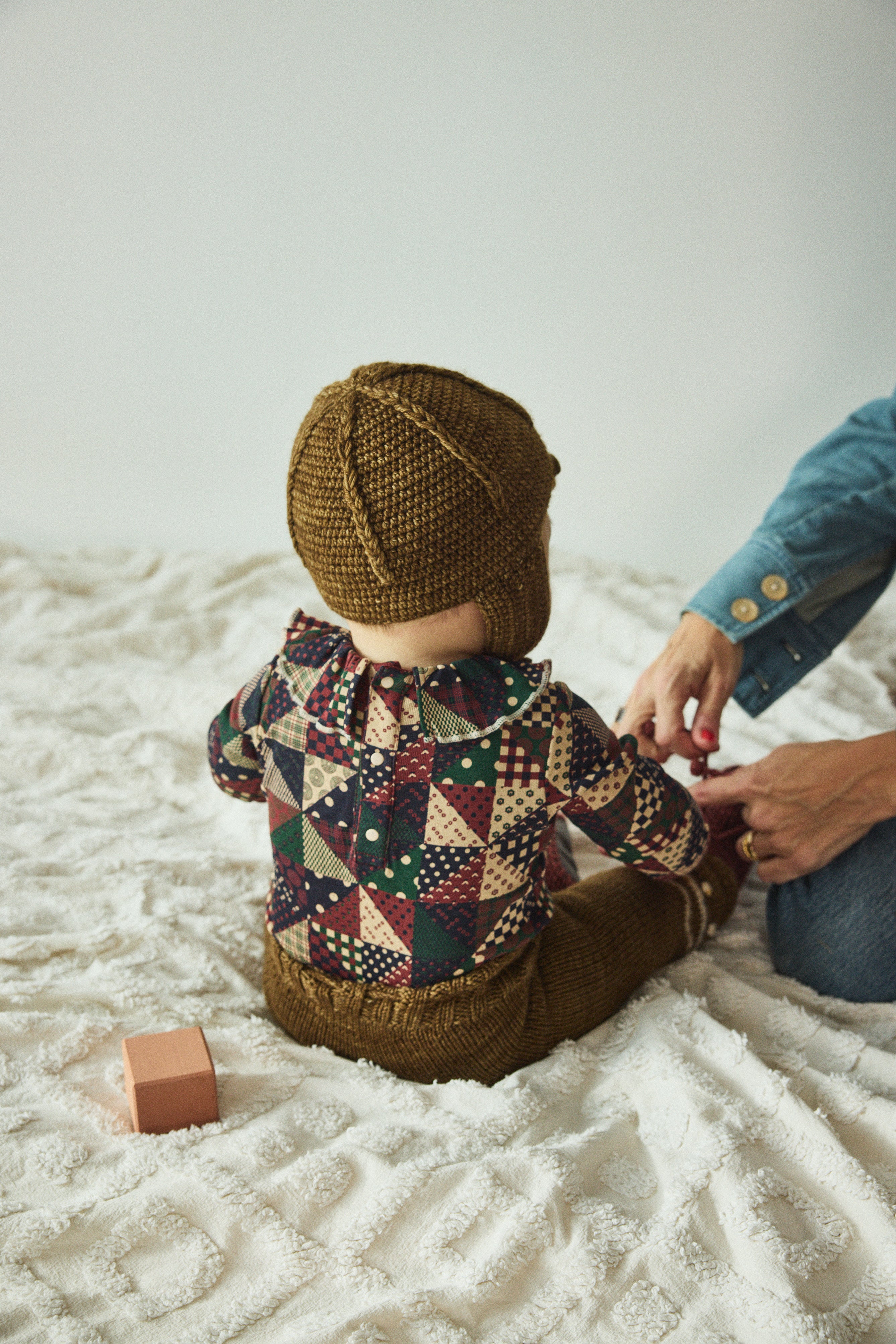 Baby Trapper Hat – Misha & Puff