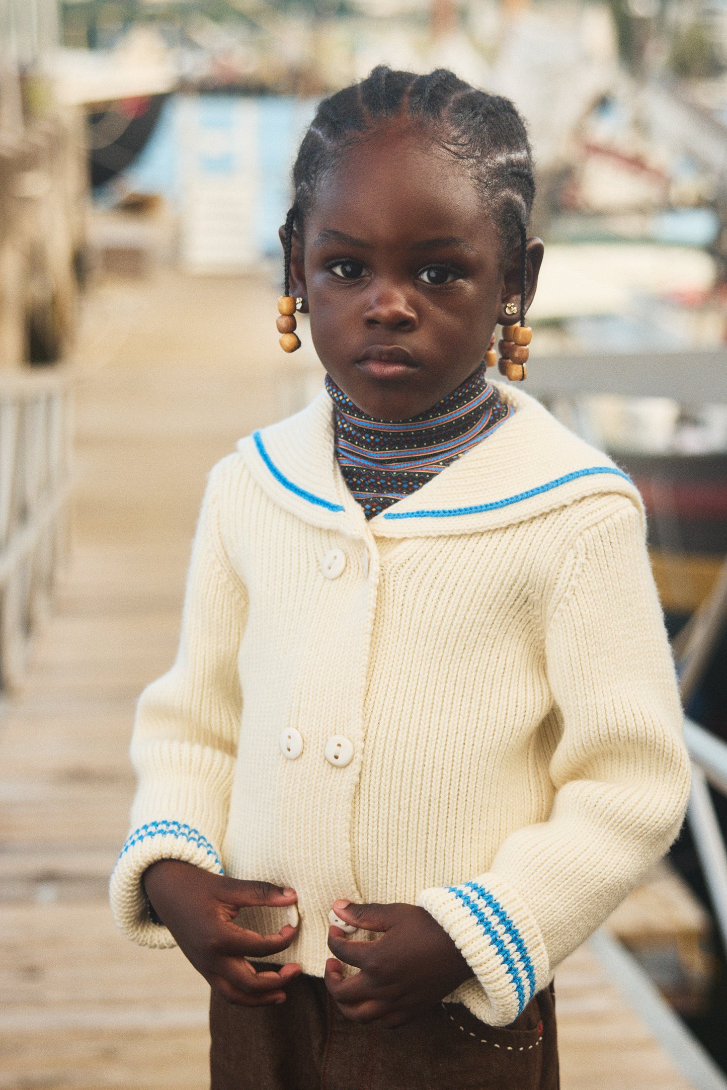 Sailor Rib Cardigan