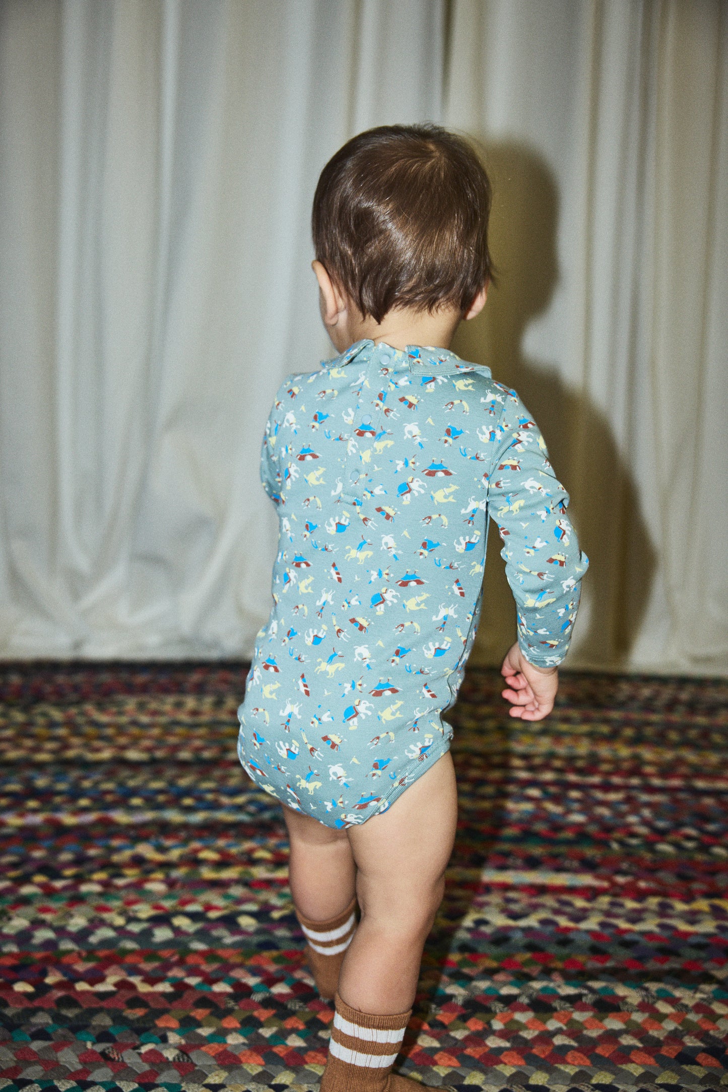 Baby Petit Collar Onesie