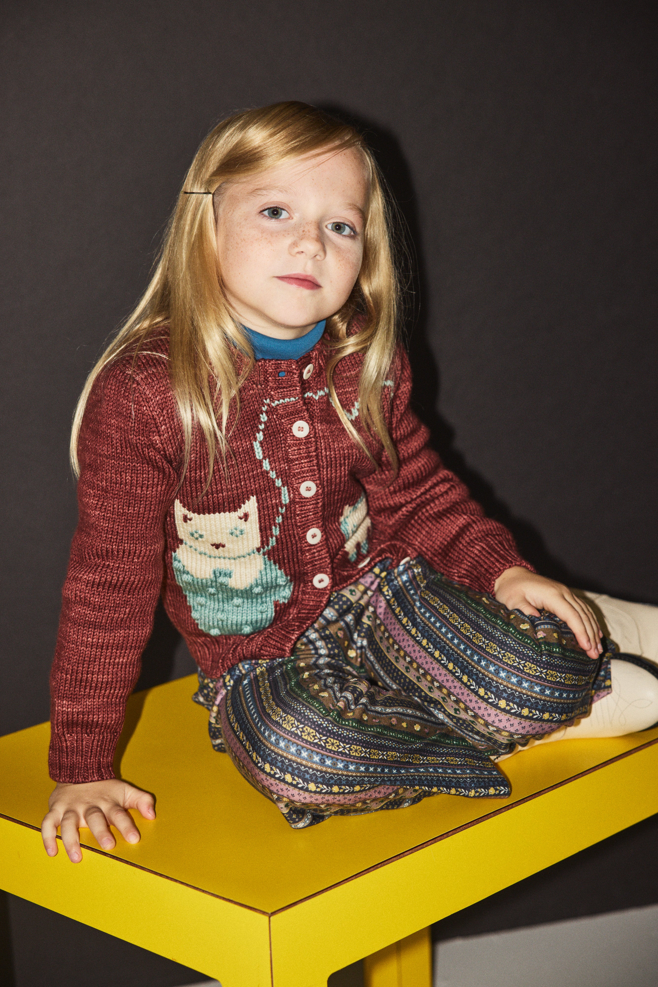 Three Little Kittens Cardigan – Misha & Puff