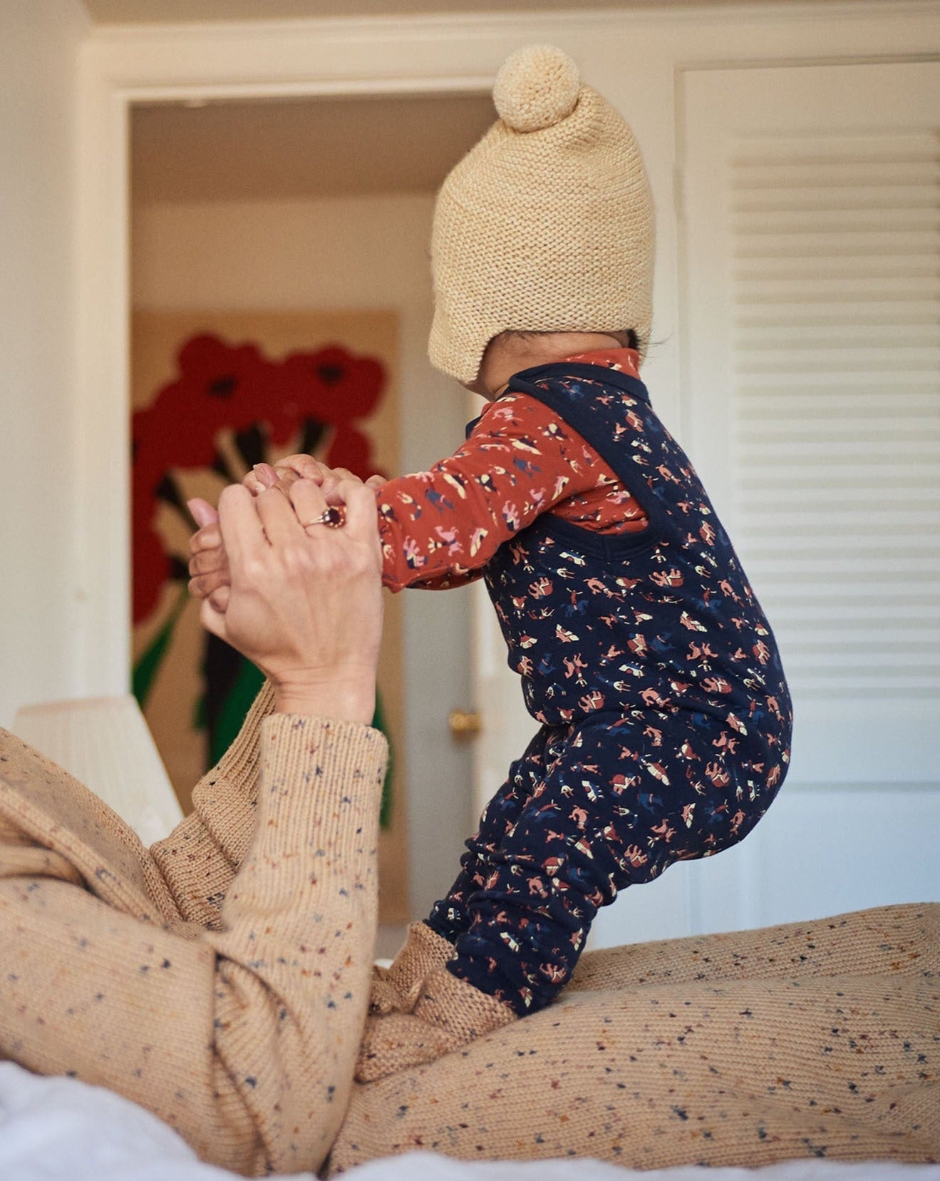 Layette Classic Booties - Misha & Puff