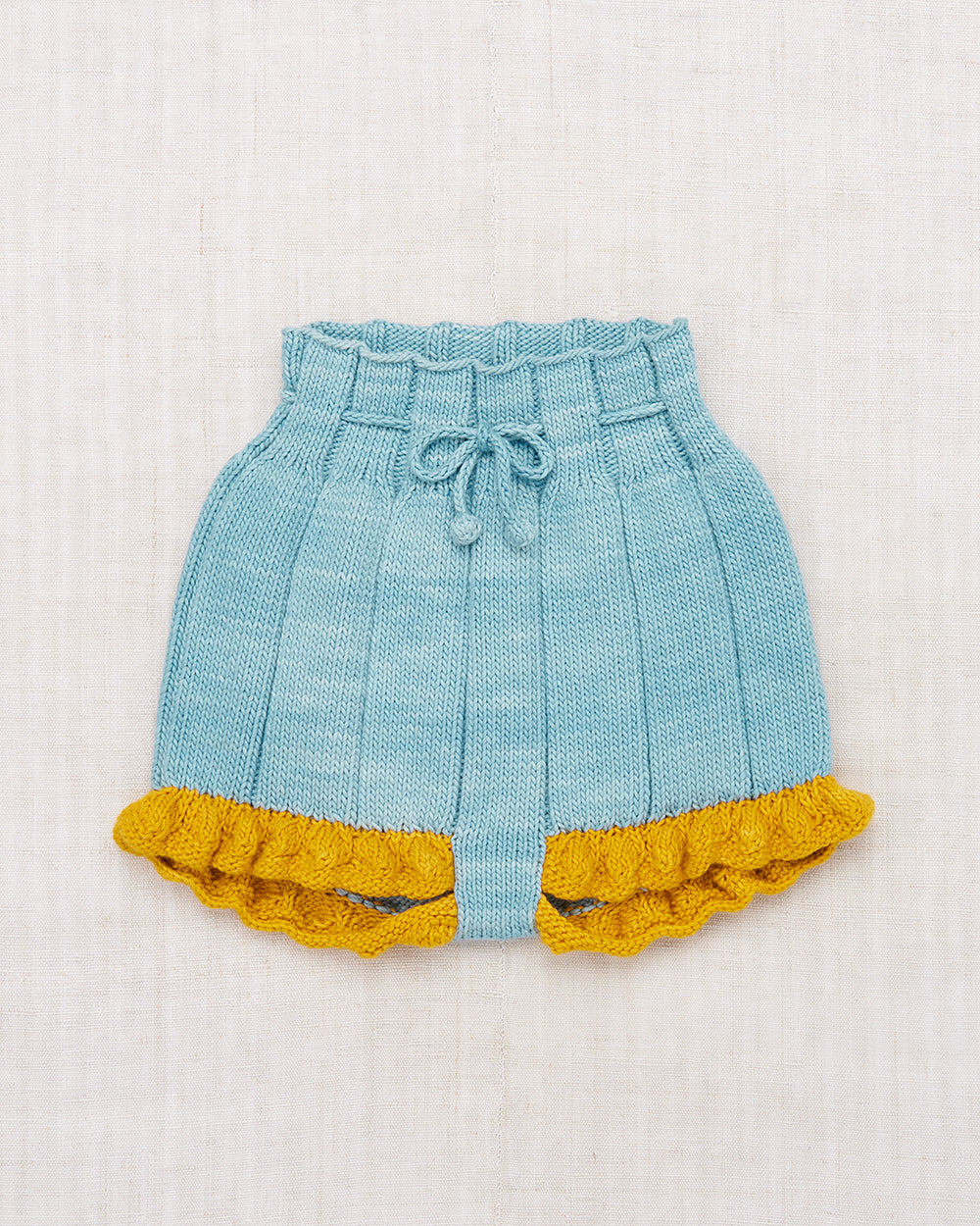 Scallop Hem Shorts