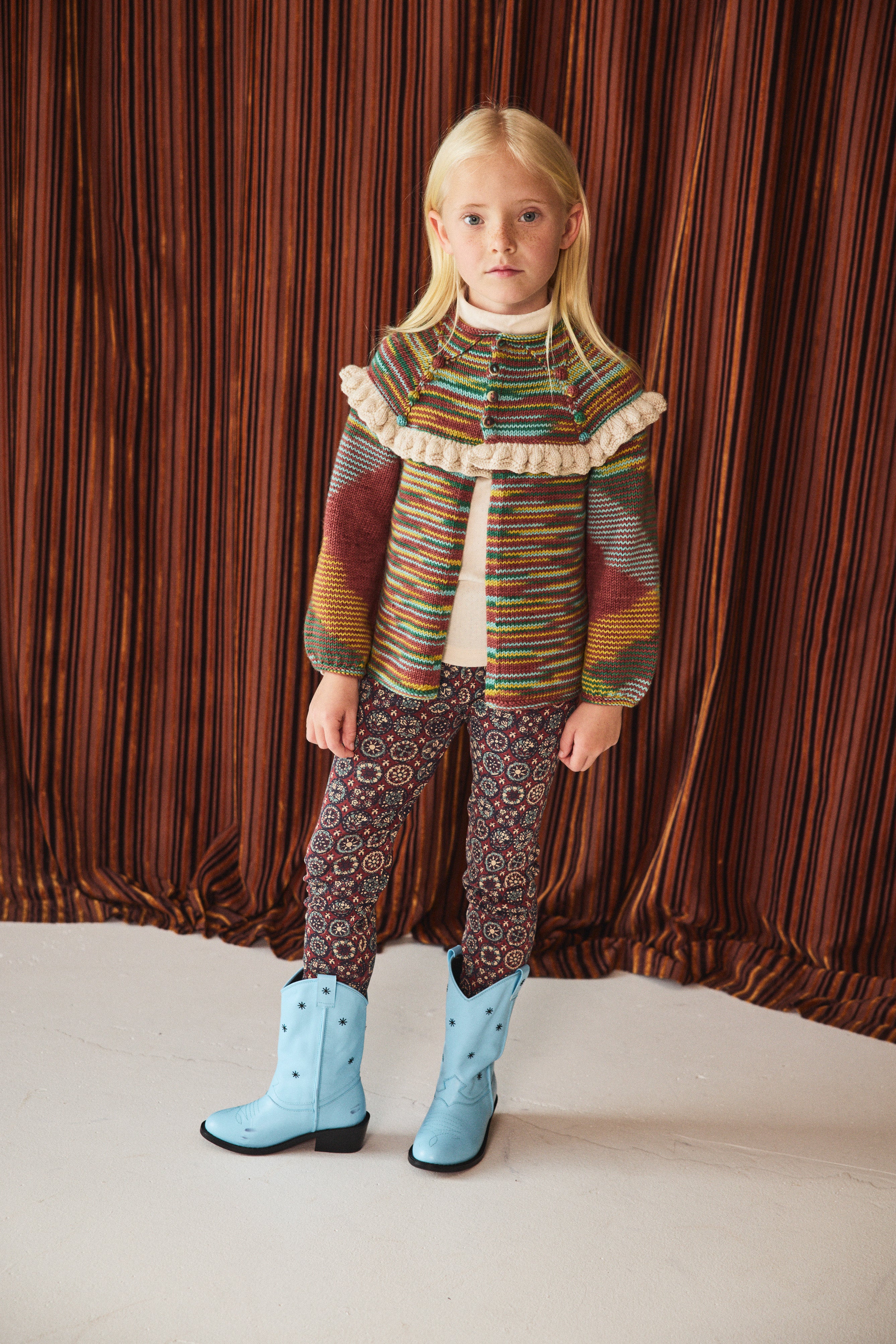 Ruffle Cardigan – Misha & Puff