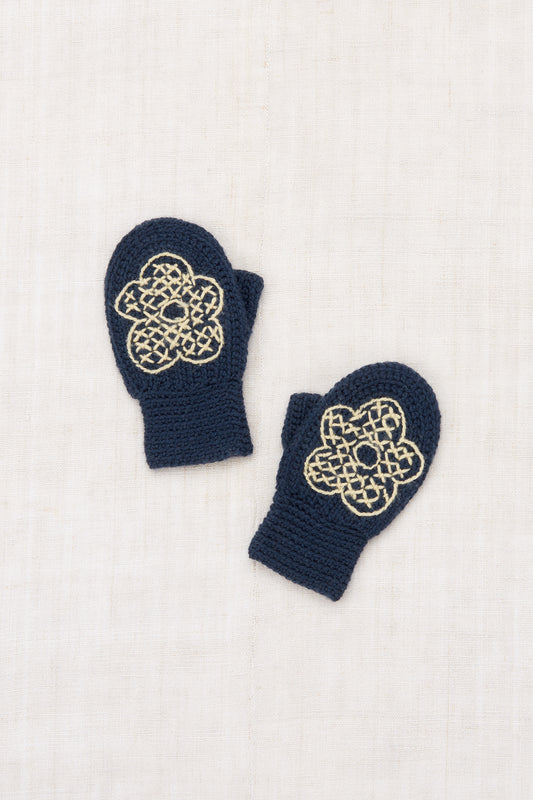 Blomma Crochet Mittens