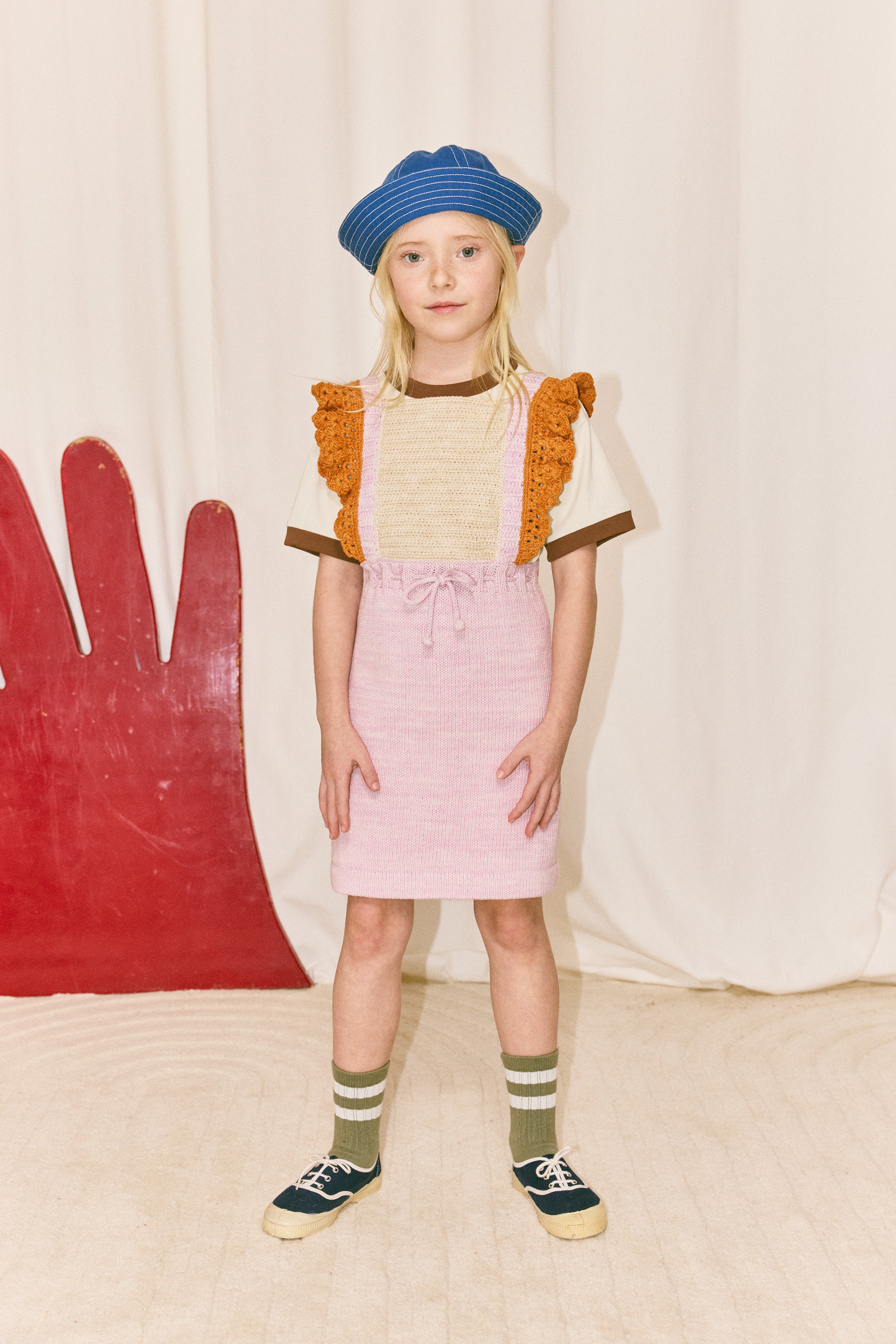 Crochet Joya Pinafora – Misha & Puff