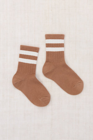 Nico Varsity Crew Socks - Mocha Mousse_01.jpg