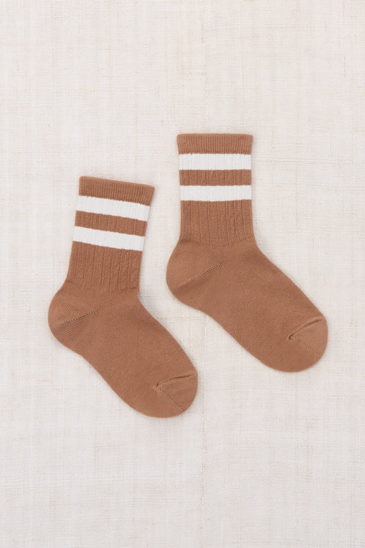 Nico Varsity Crew Socks - Mocha Mousse_01.jpg
