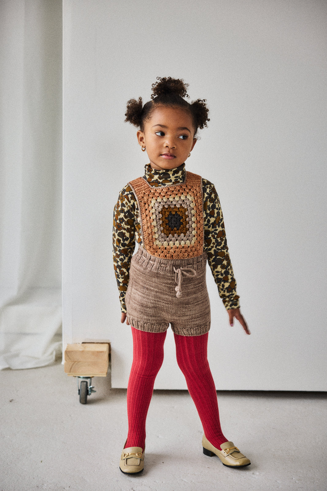 Misha & Puff　BABY TANK ROMPER  MARZIPAN CIRCUS  26ss Drop1 main image 1