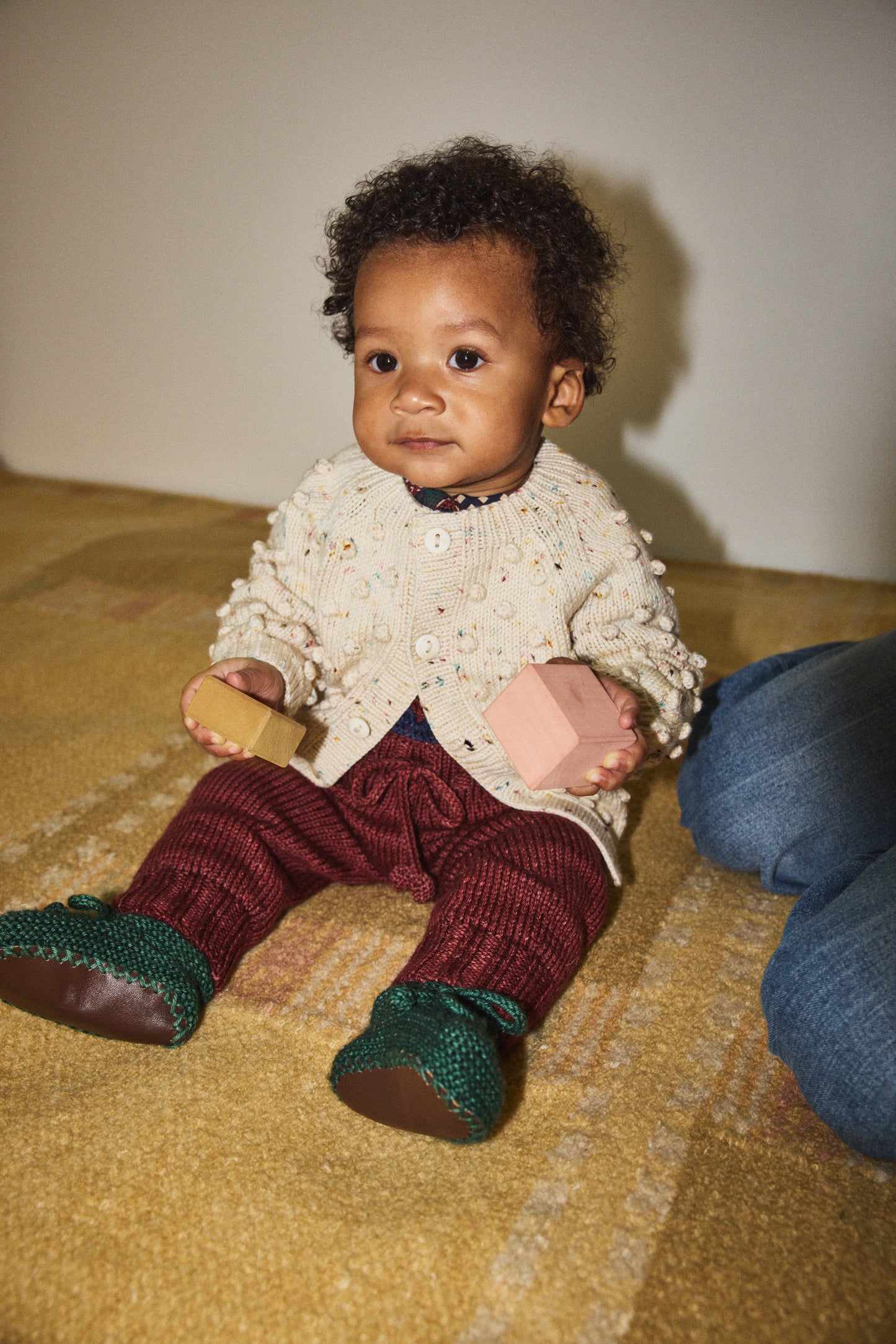 Baby Popcorn Cardigan