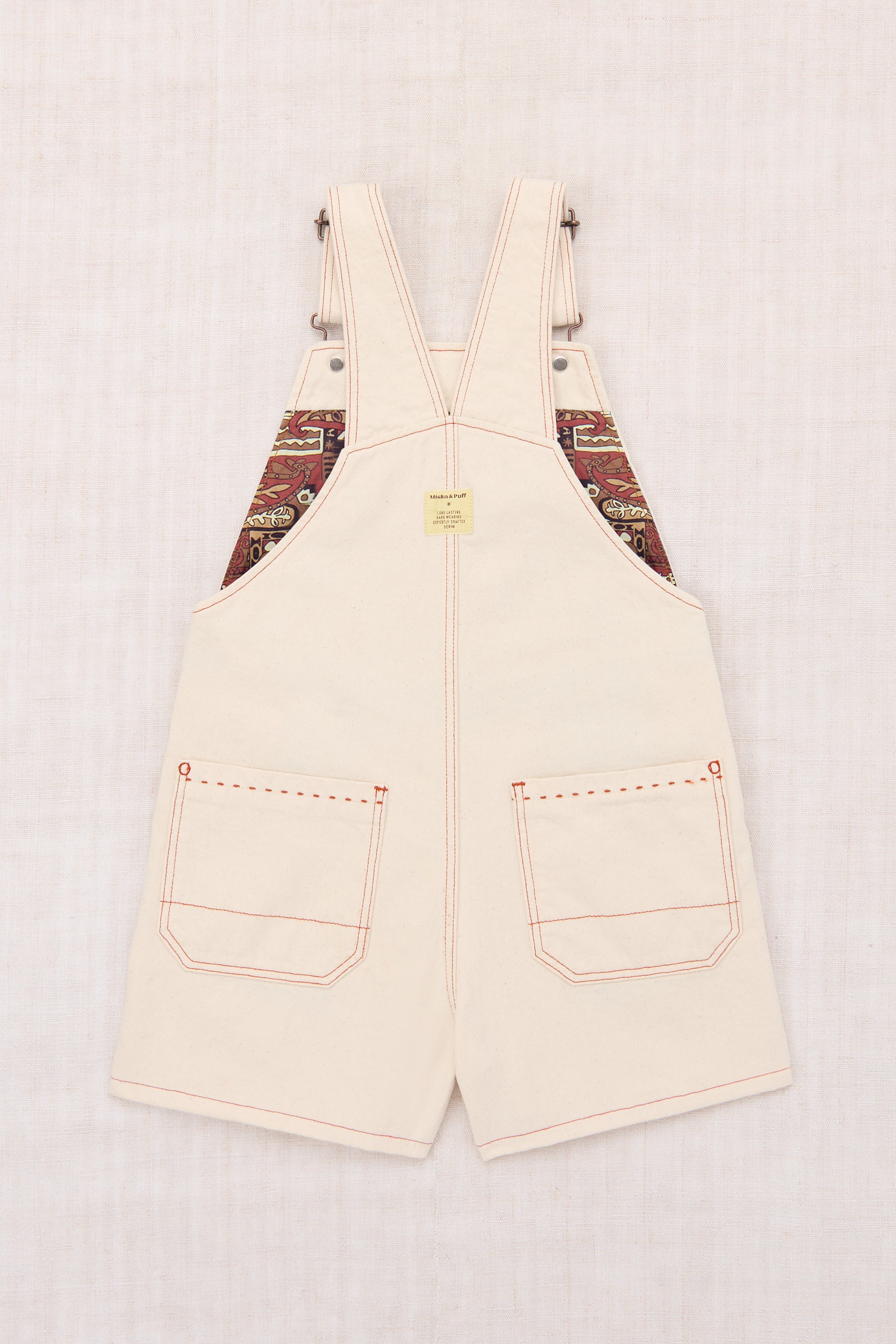 Zip Overall Shorts – Misha & Puff