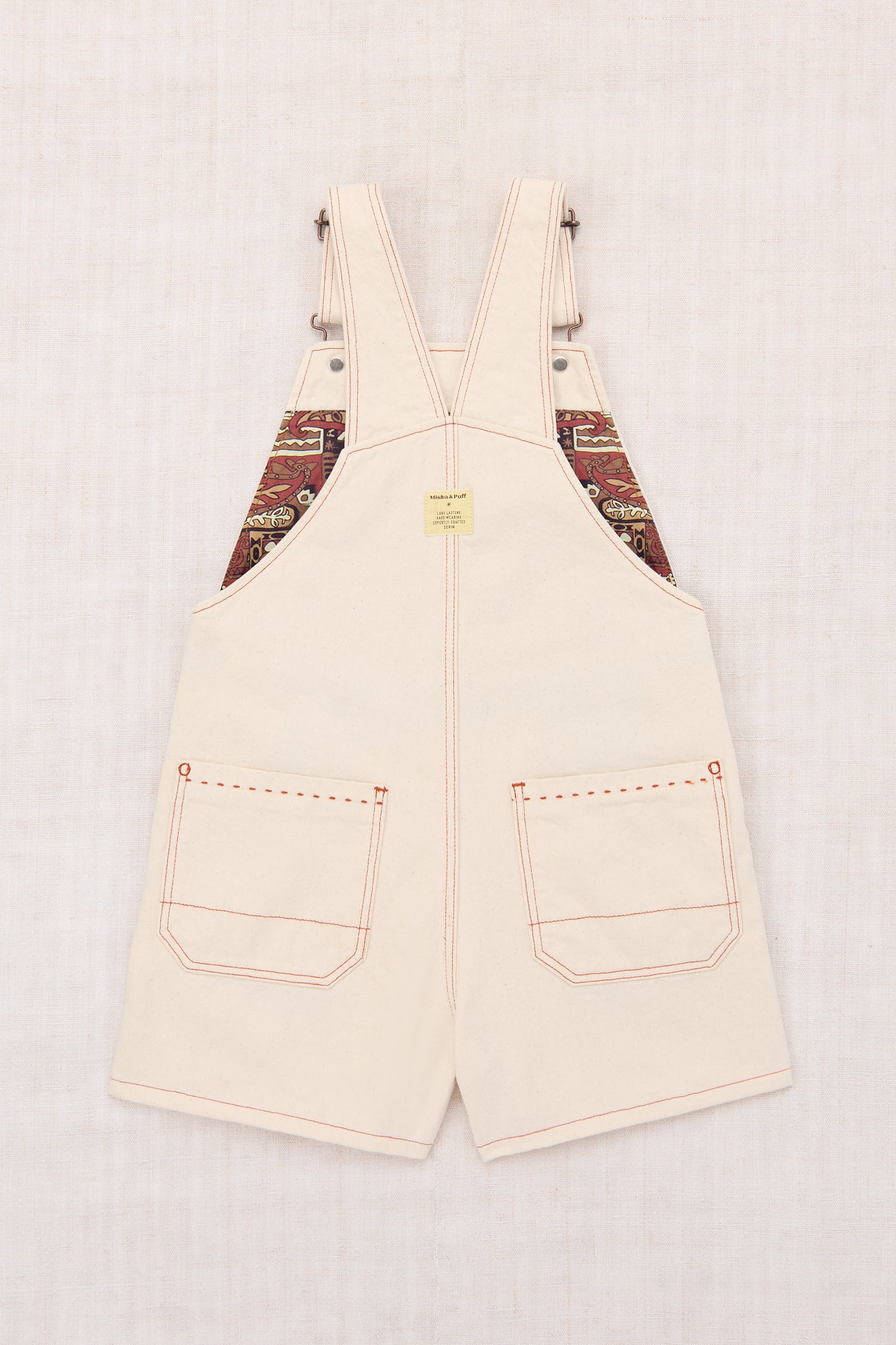 Zip Overall Shorts