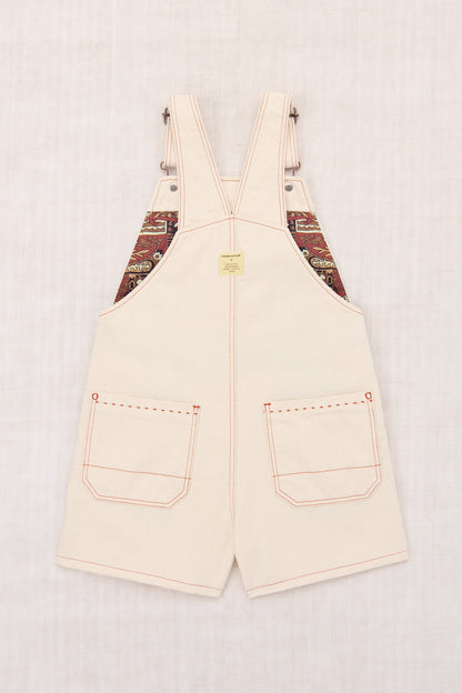Zip Overall Shorts