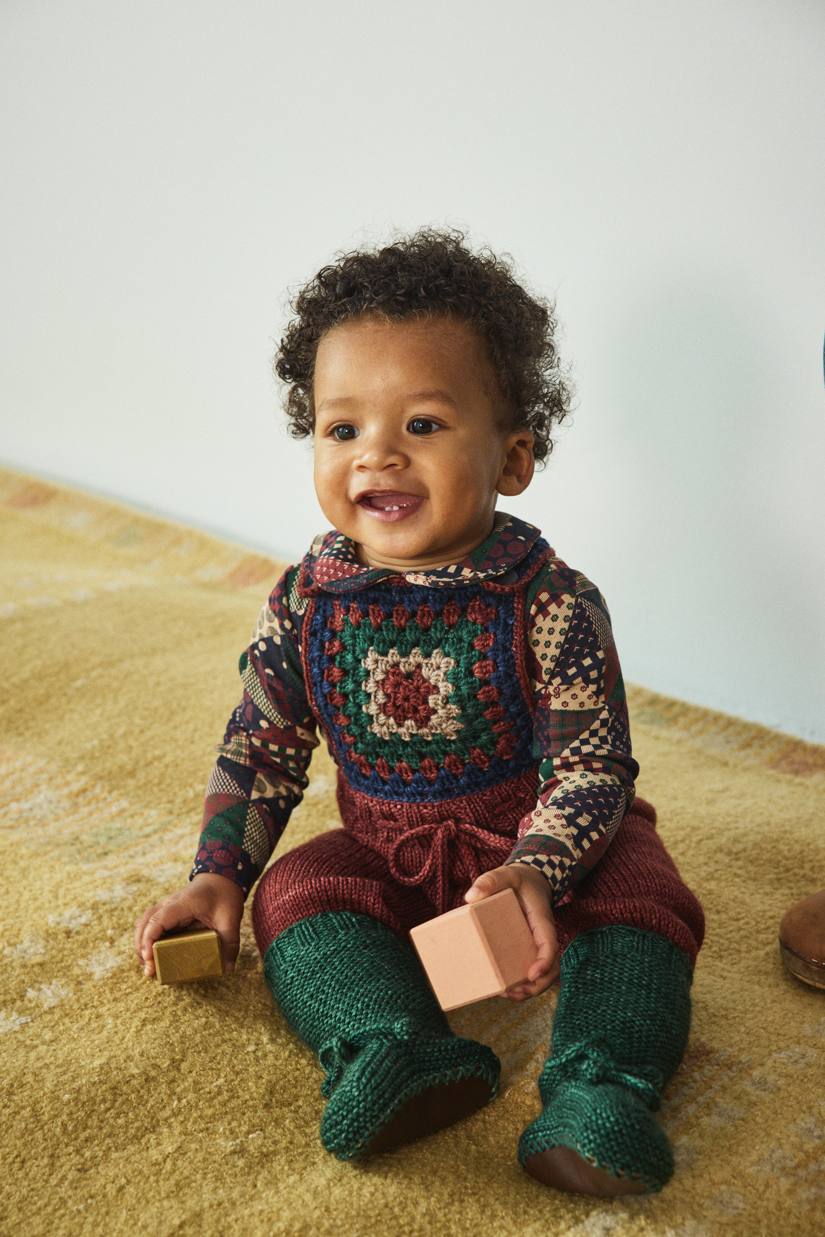 Misha & Puff ロンパース　tisbury garden Misha & Puff Scout Kid's Top String Tisbury Garden | BIEN BIEN