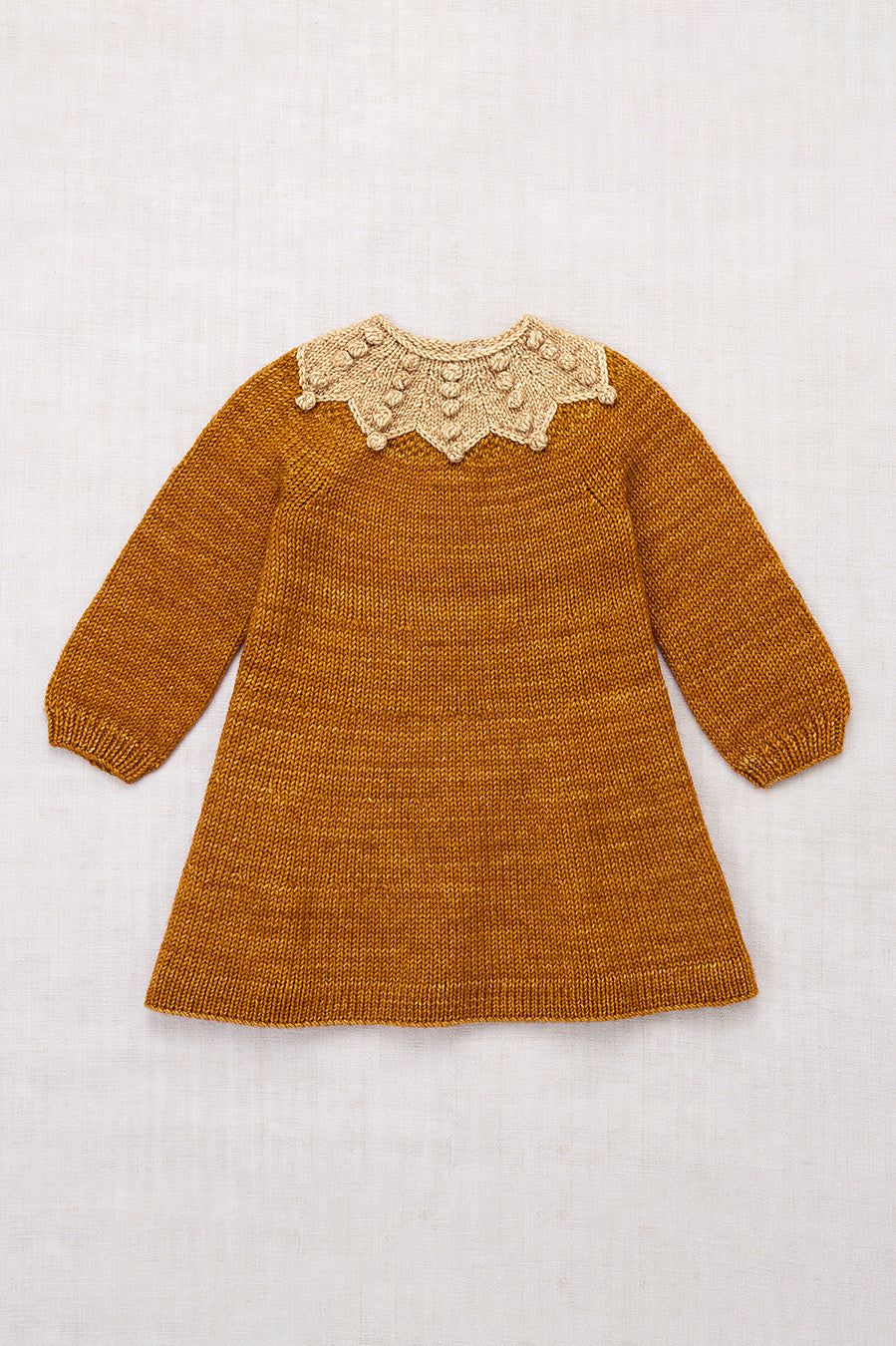 Placed Popcorn Dress