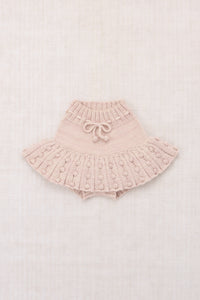 Eyelet Popcorn Skating Skirt