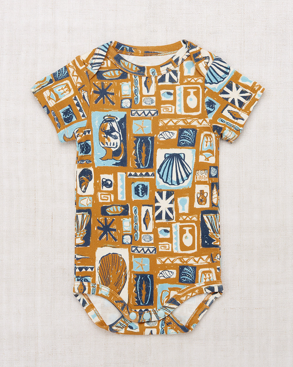 Baby Short Sleeve Lap Onesie