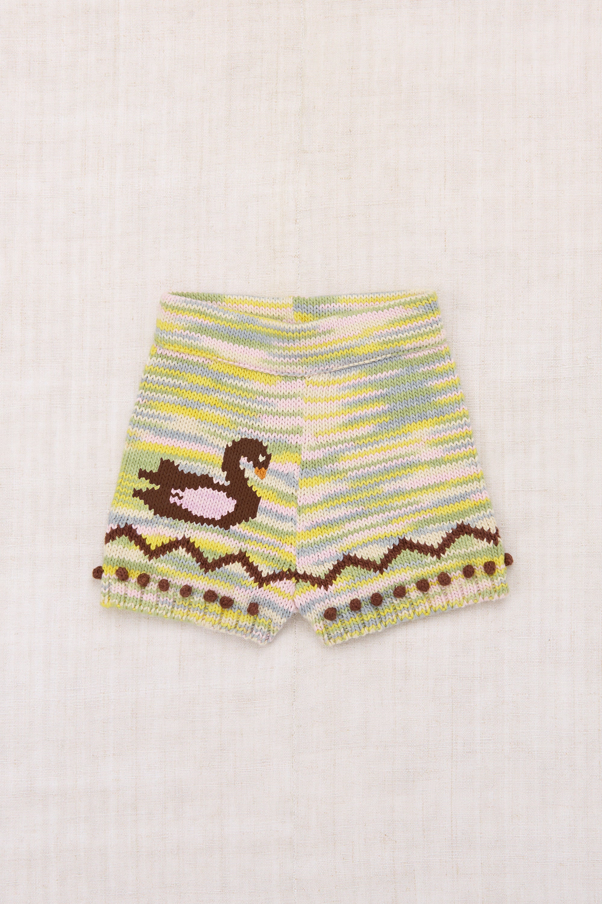 Swan Zig Zag Short – Misha & Puff