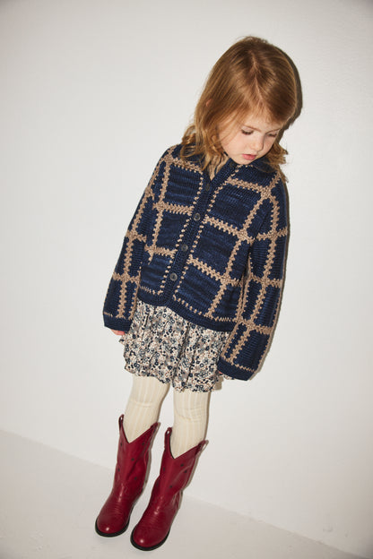 Ladder Square Cardigan
