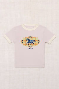 Horse Trot Collage Ringer Tee