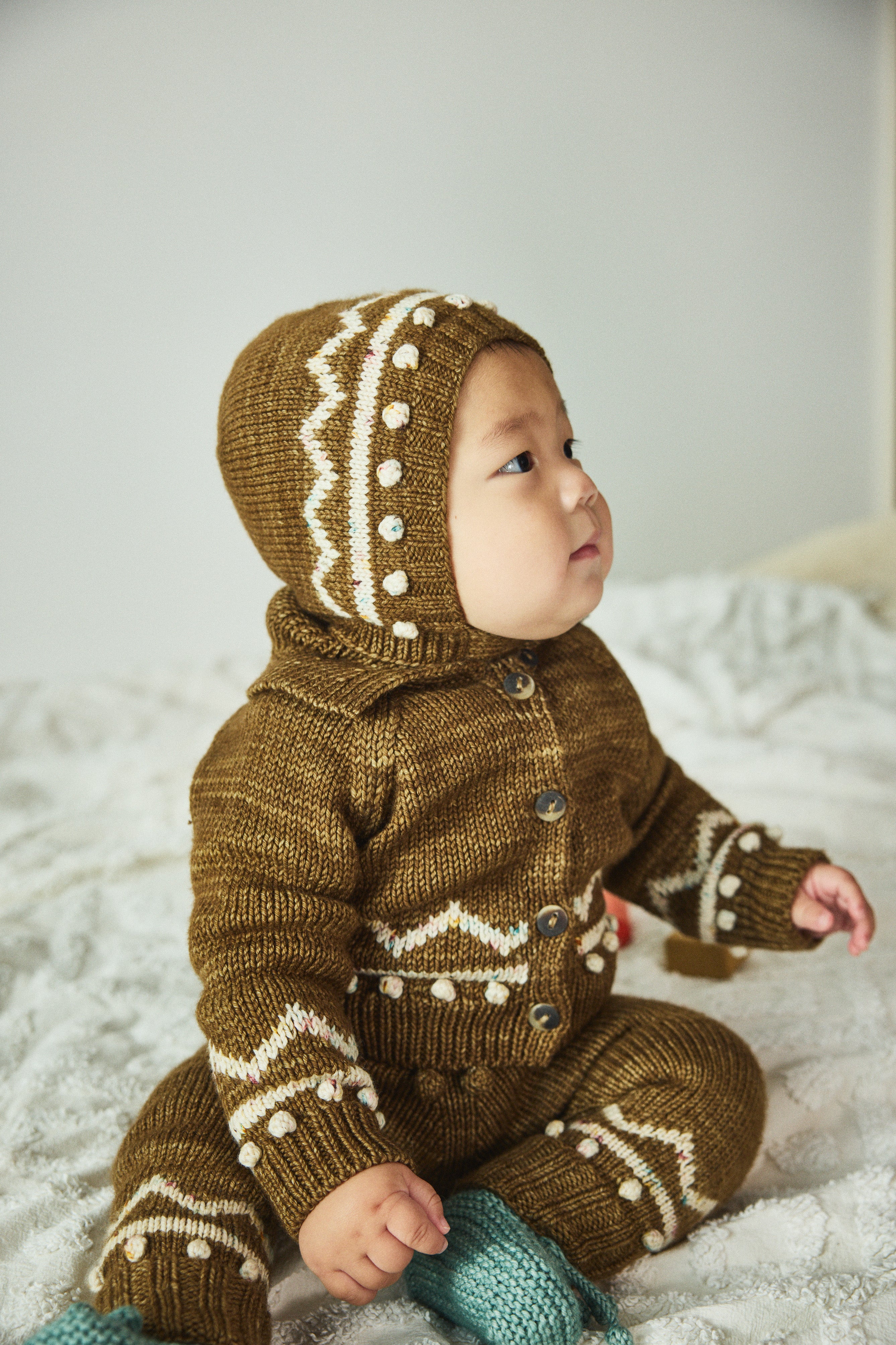 Baby Zig Zag Bonnet – Misha & Puff