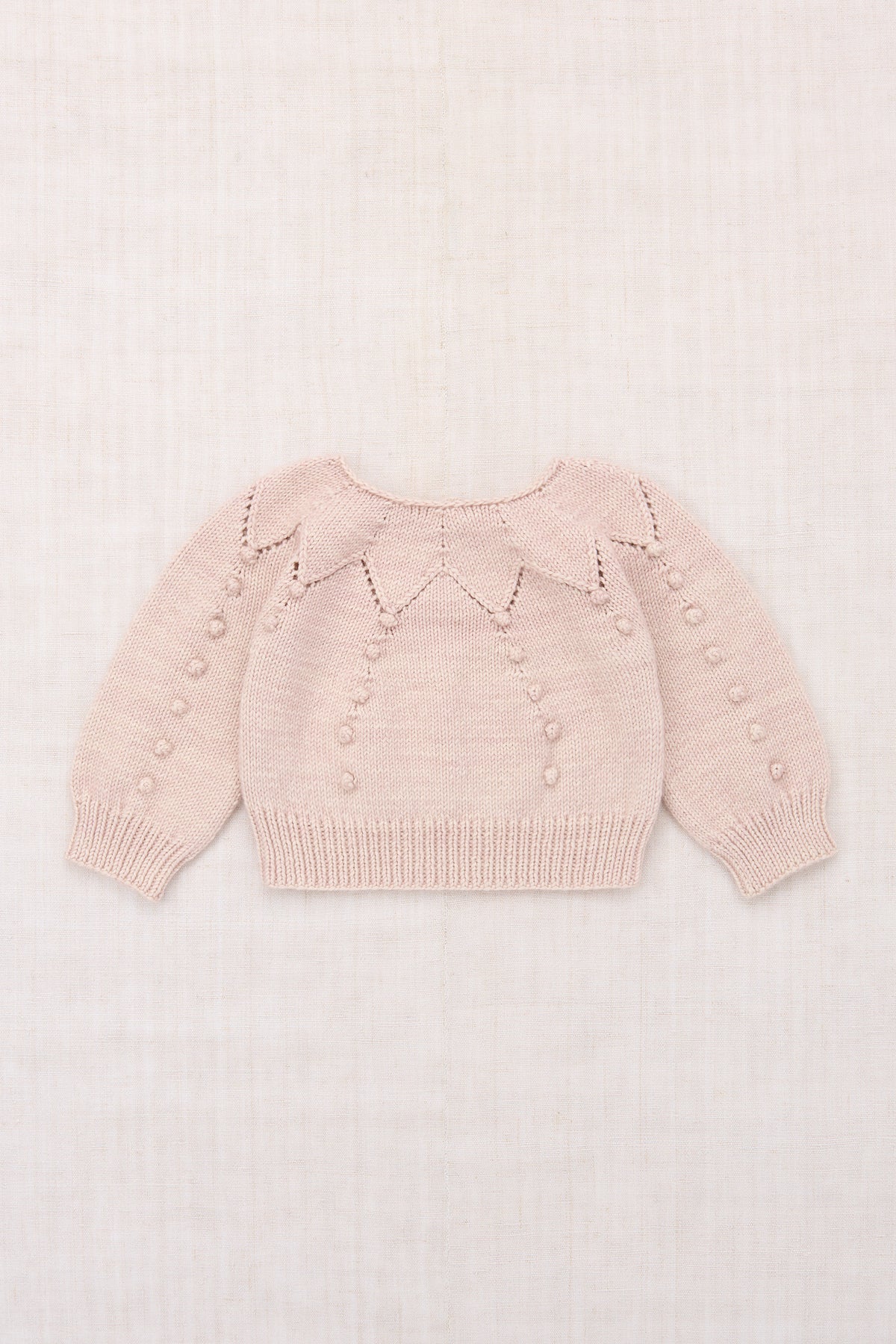Baby Linear Popcorn Sweater – Misha & Puff