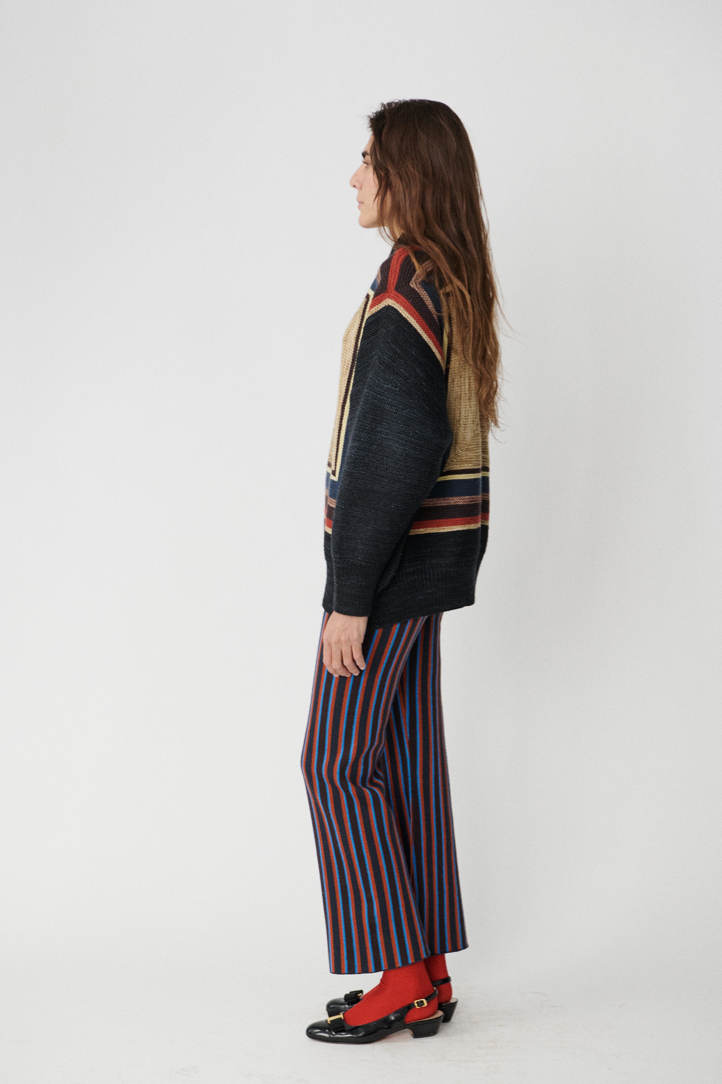 Log Cabin Sweater – Misha & Puff