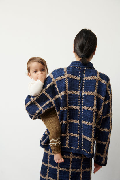 Ladder Square Cardigan
