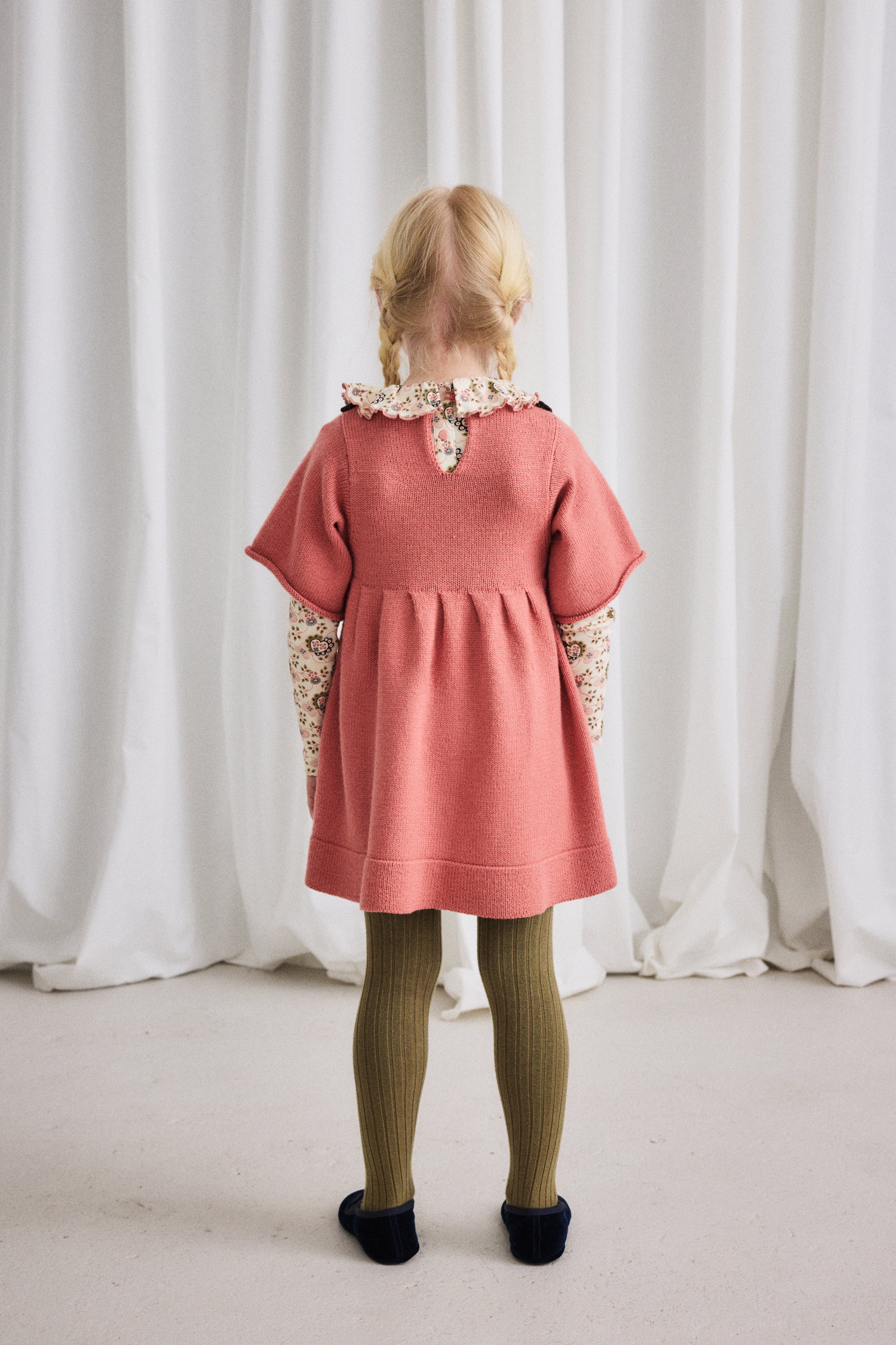 Chevron Bib Dress – Misha & Puff