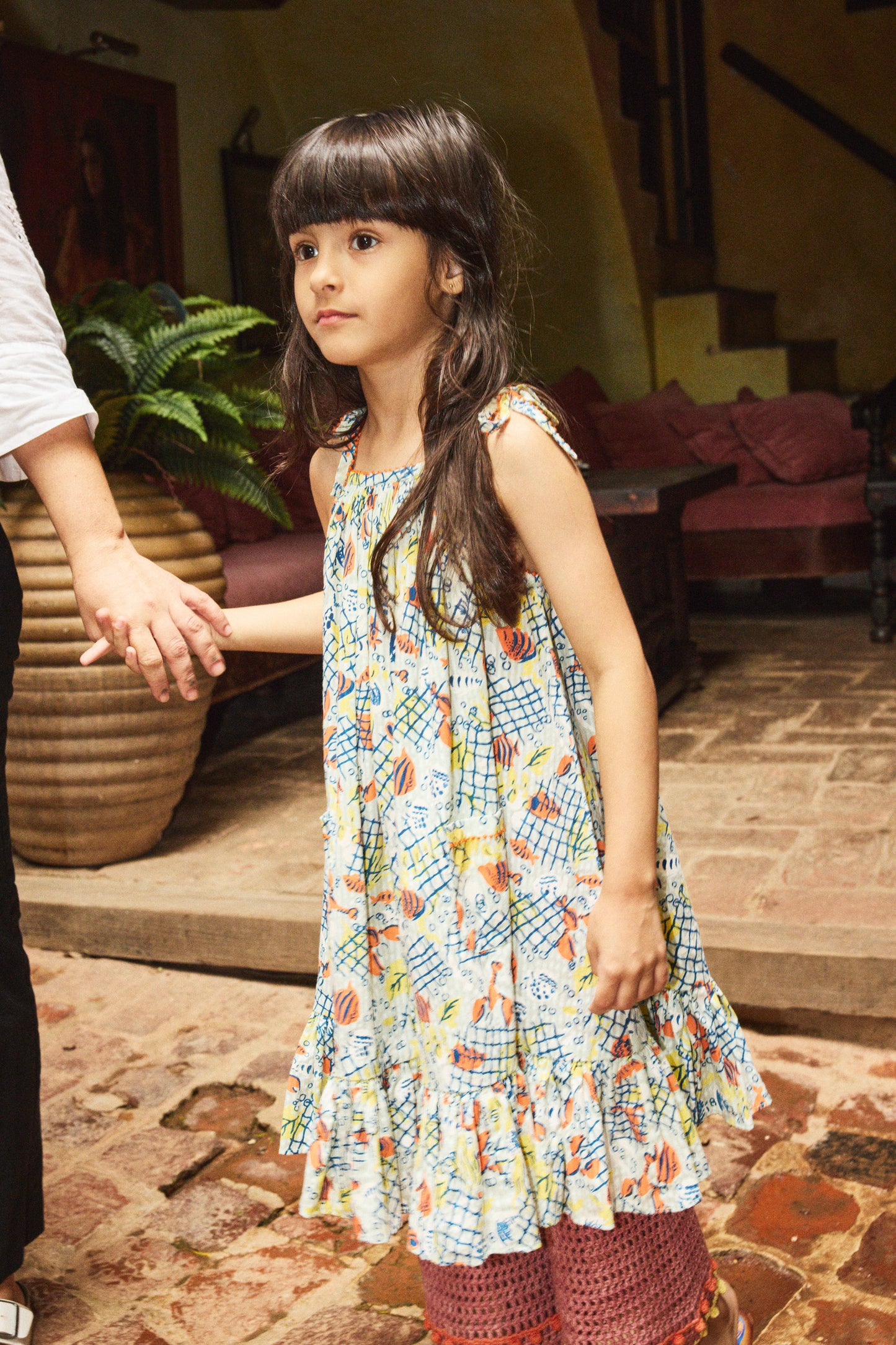 Seersucker Karina Dress