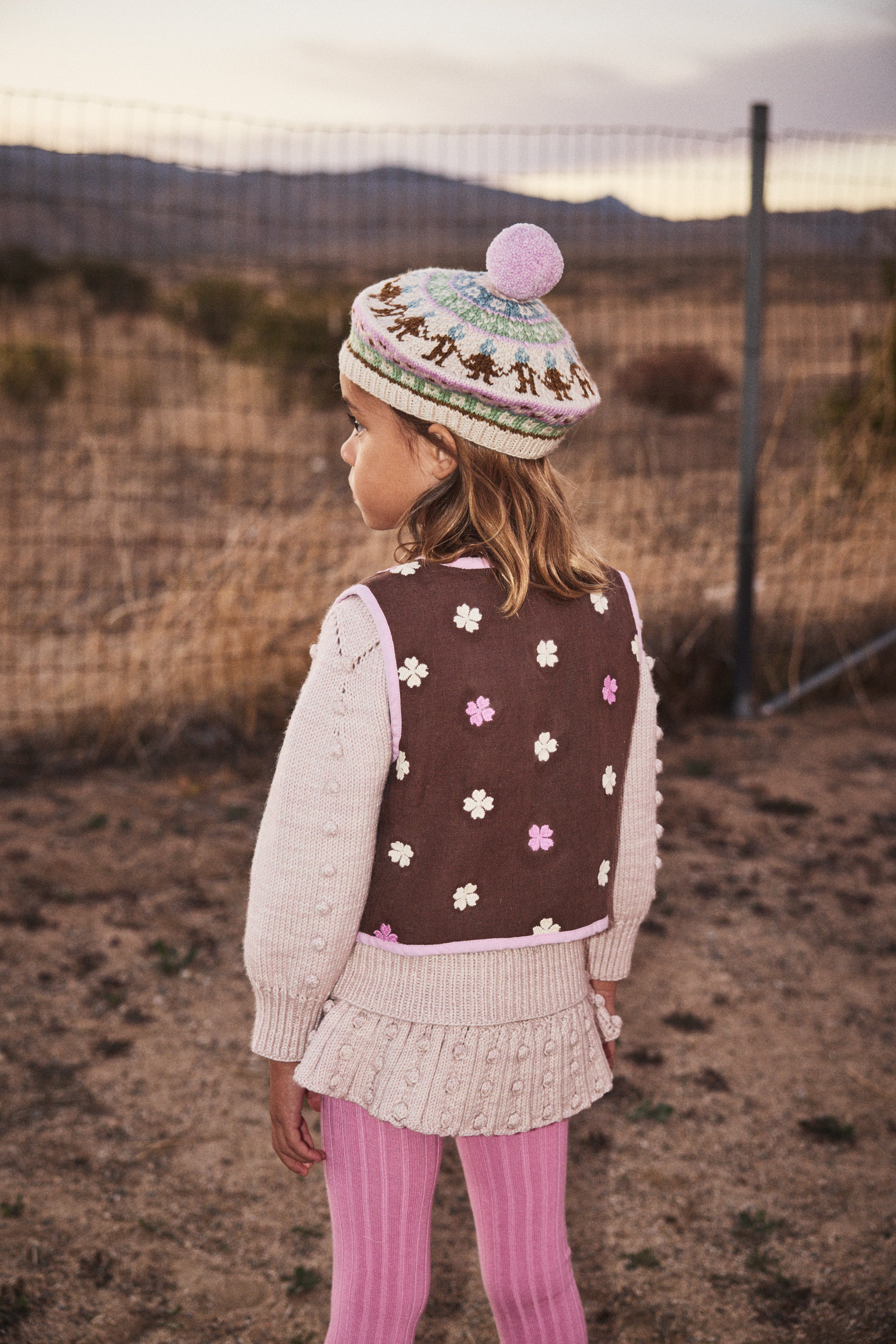 Misha & Puff セーター Linear Popcorn Sweater – Misha & Puff