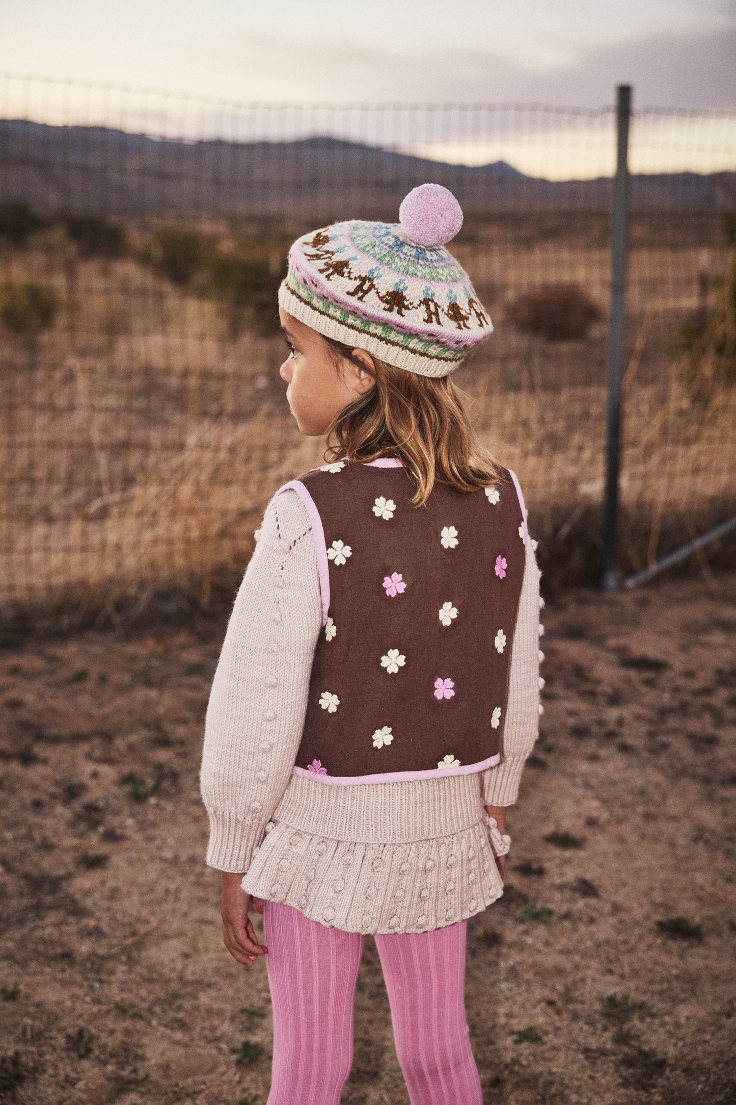 Linear Popcorn Sweater