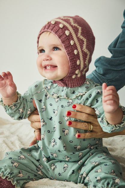 Baby Zig Zag Bonnet