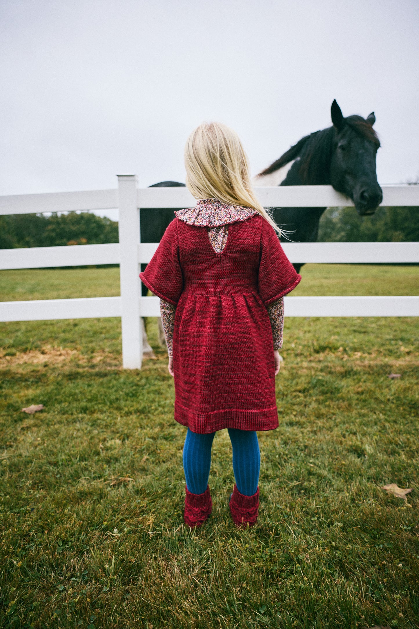 Scallop Bib Dress