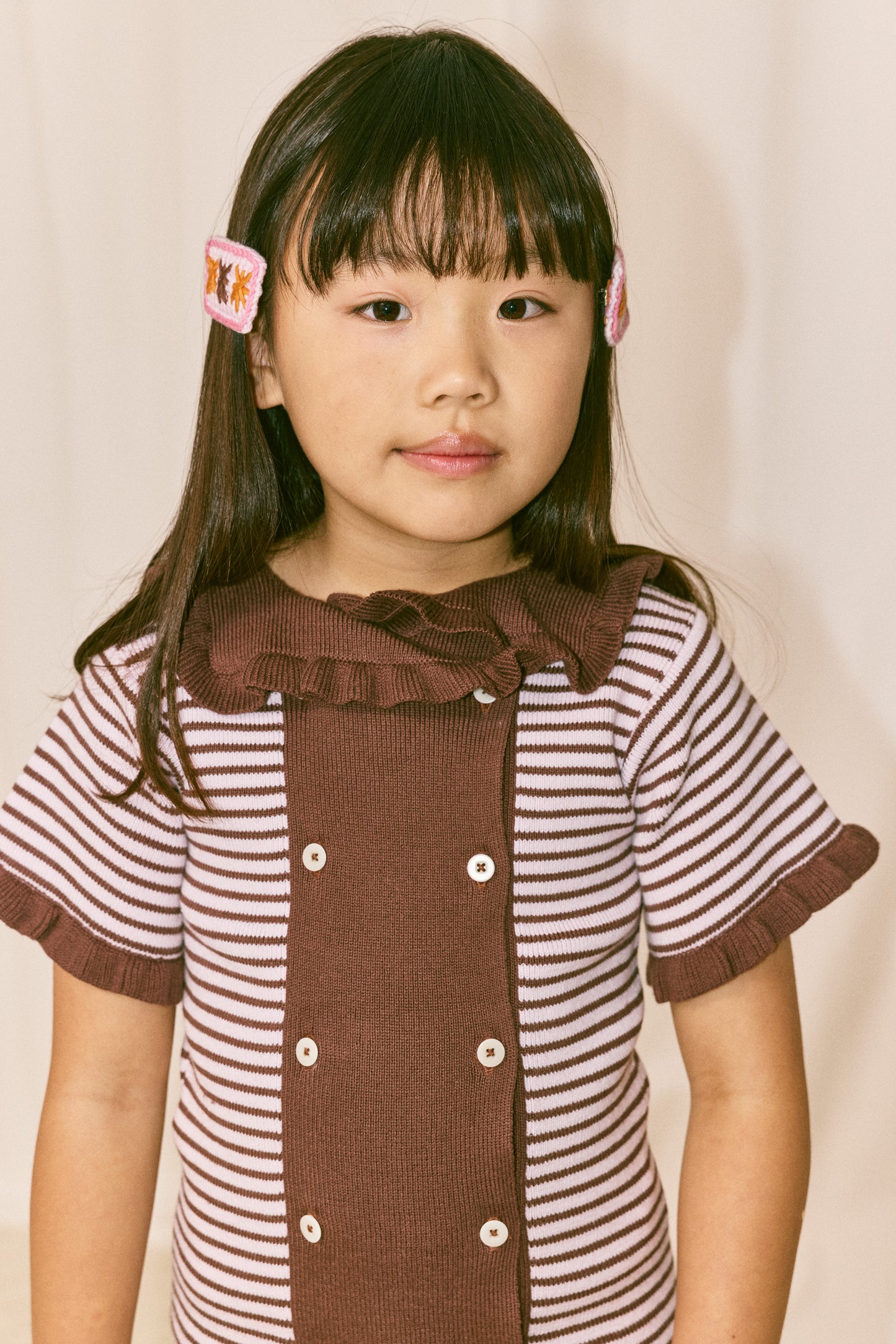 Ruffle Sailor Cardigan