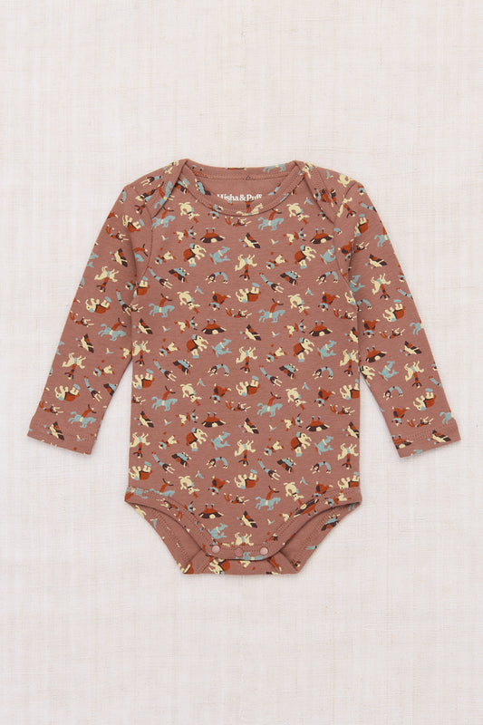 Baby Long Sleeve Lap Onesie