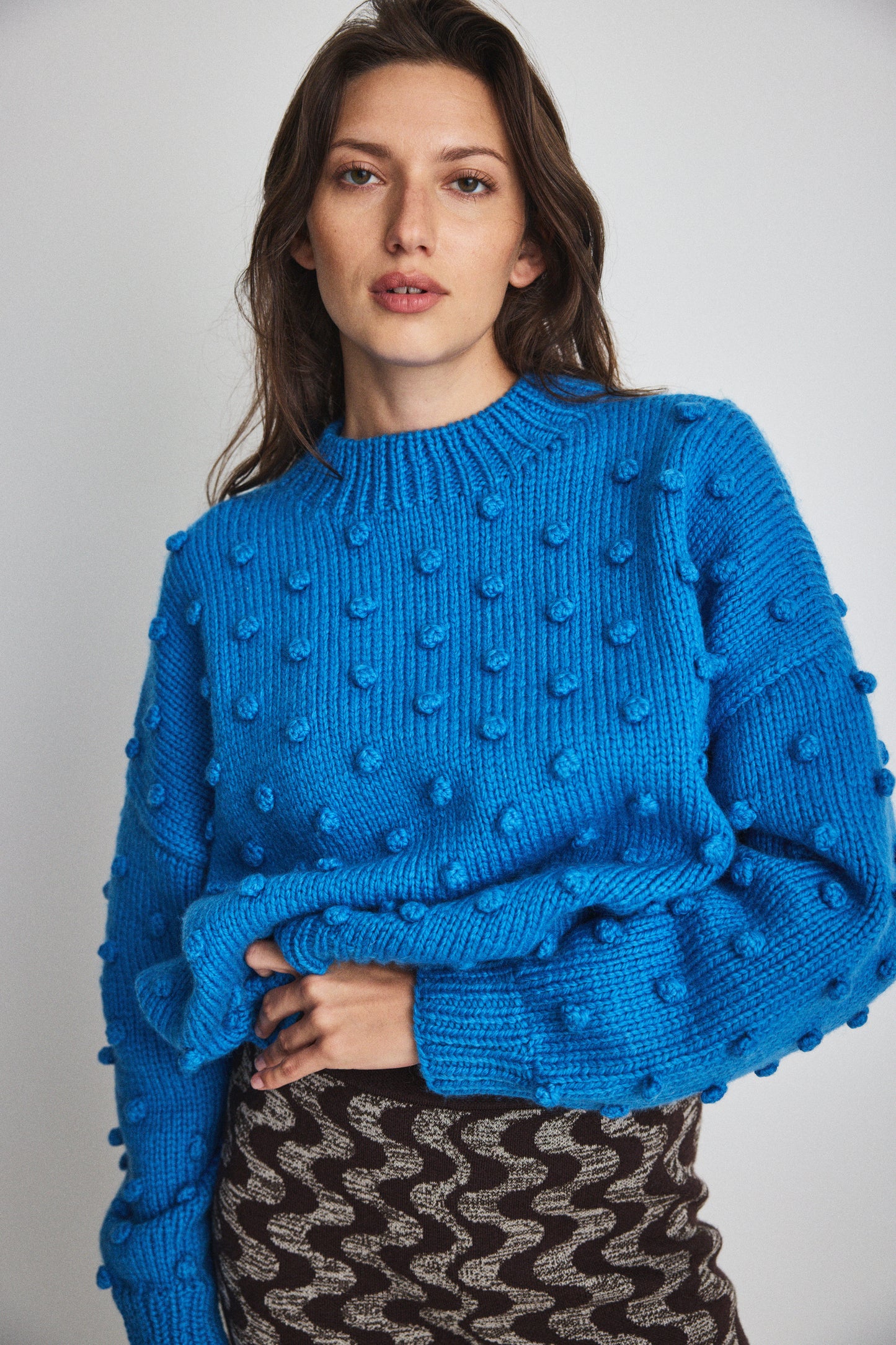 Puff Popcorn Sweater